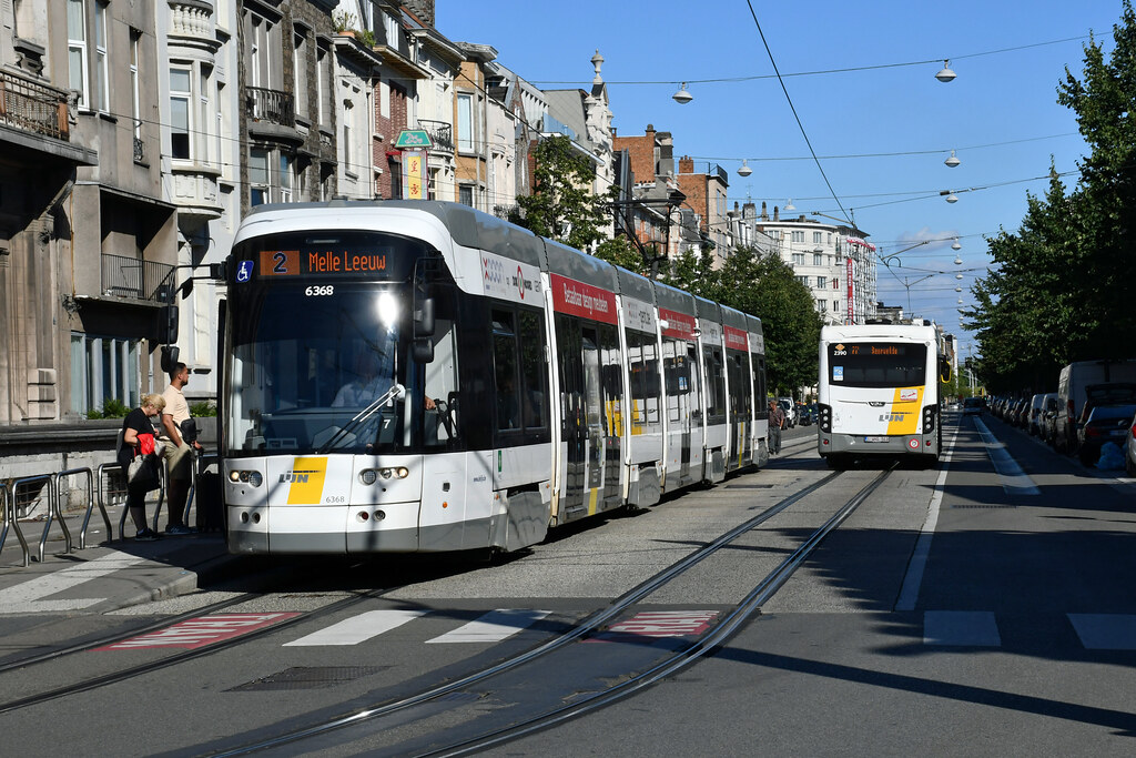 De Lijn 6368 [Ghent tram] 10/07/22. Ghent. A Bombardier Fl… Flickr