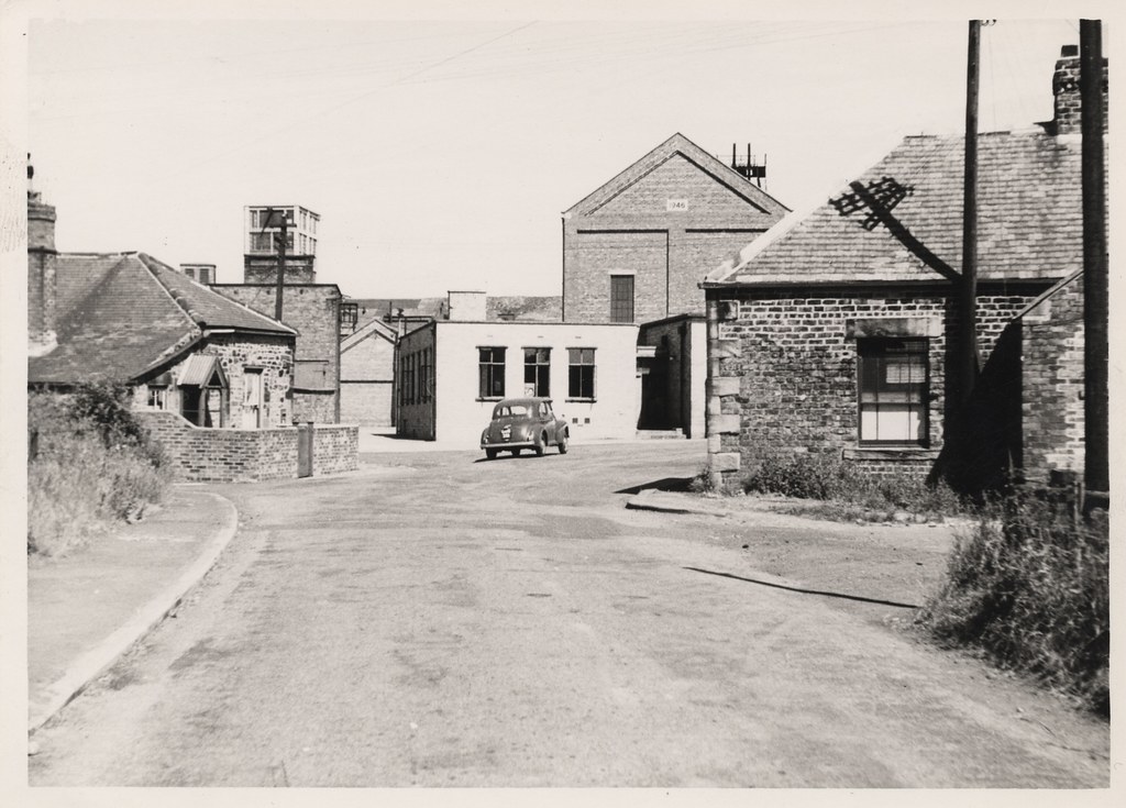 East Holywell village, Northumberland on 14th July 1955 Flickr