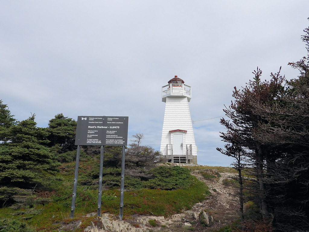 Hant's Harbour Light Ken Allen Flickr