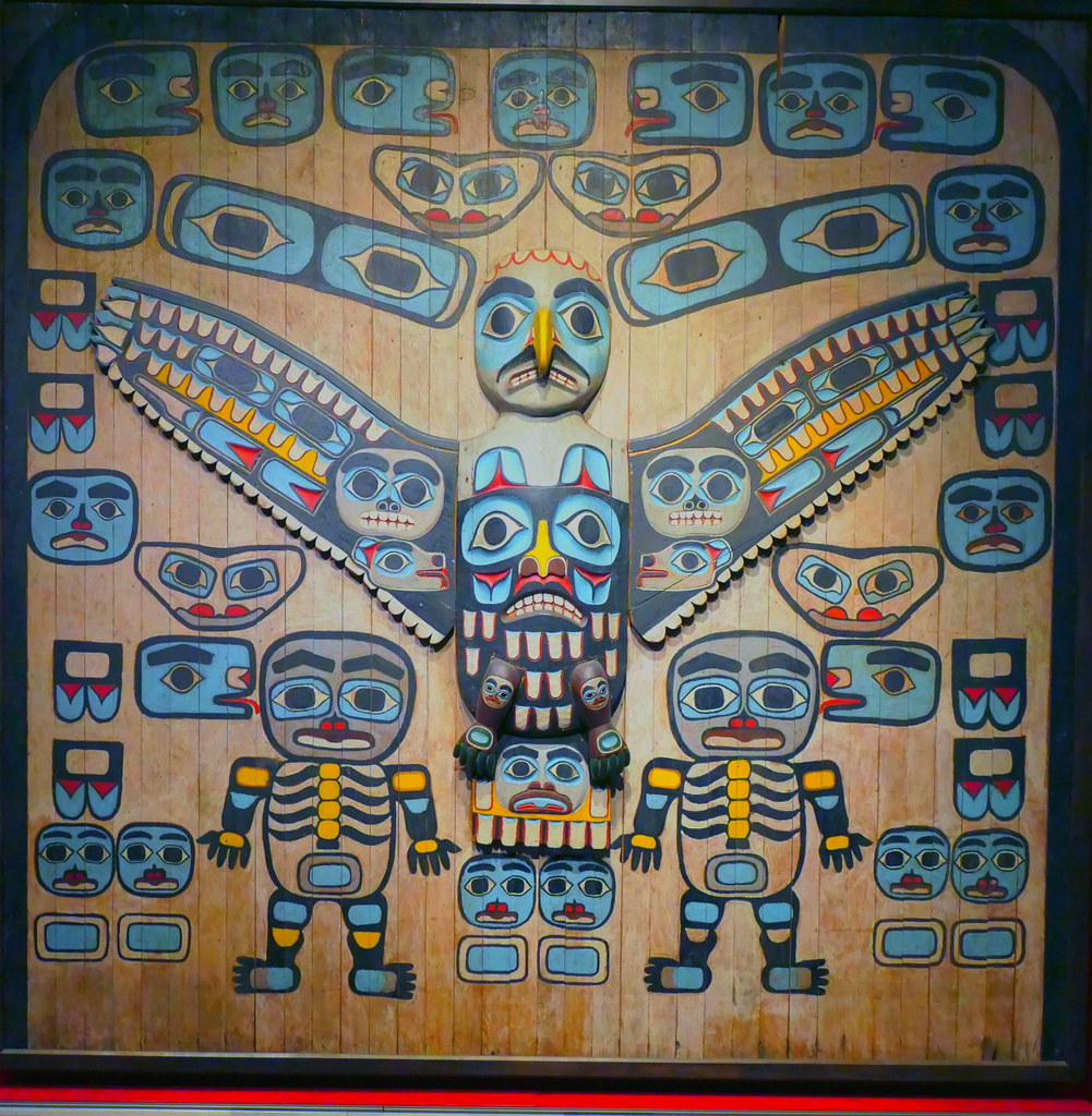 Thunderbird Screen Yakutat Tlingit Alaska State Archives a… veisha