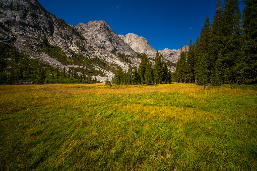 LeConte Canyon Peaks From Grouse Meadow Great place to dry… Flickr