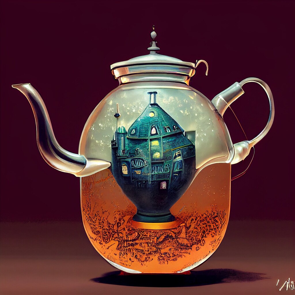 crazy_teapot_1 MidJourney Brasil Flickr