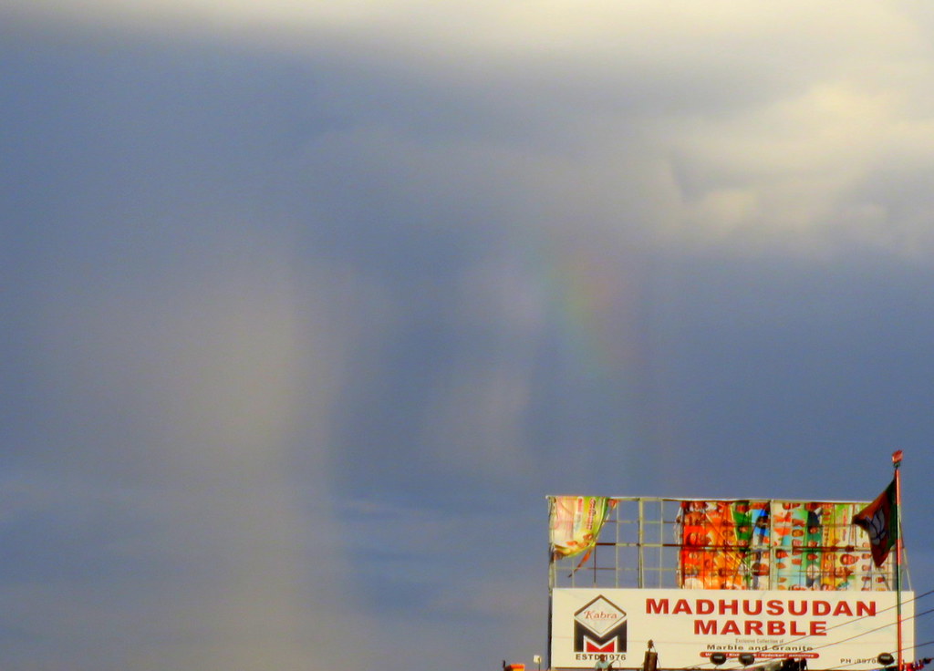 IMG_0159 Cloudburst with rainbow, road to Bangalore, 25092… Deepa