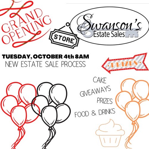 Swanson’s Estate Sales Store Grand Opening! October 4th Hamilton, MT