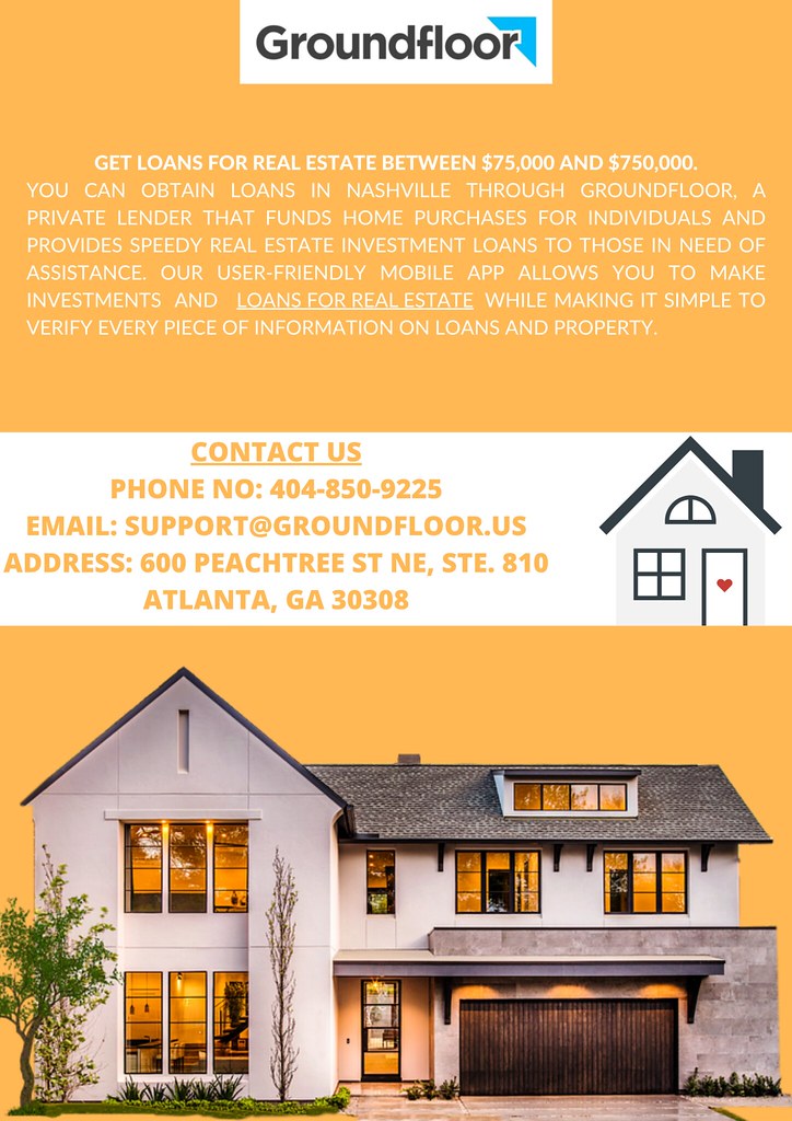 Loans For Real Estate Nashville TN Groundfloor Flickr