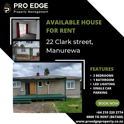 Available House For Rent in Manurewa ProEdgeProperty is a … Flickr