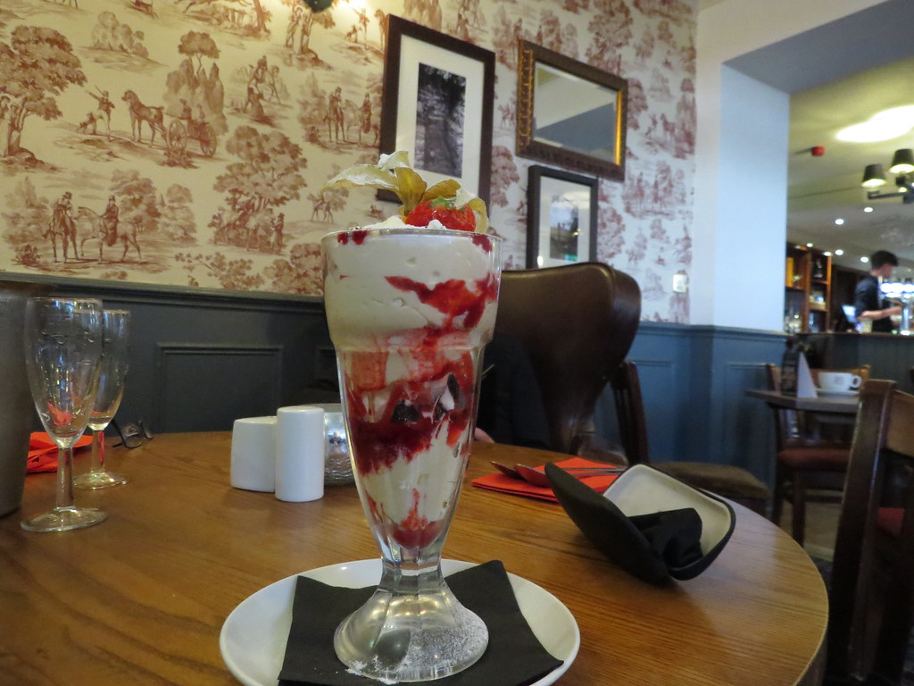 Our dessert Eton Mess Kaye Arms pub in Wakefield Flickr