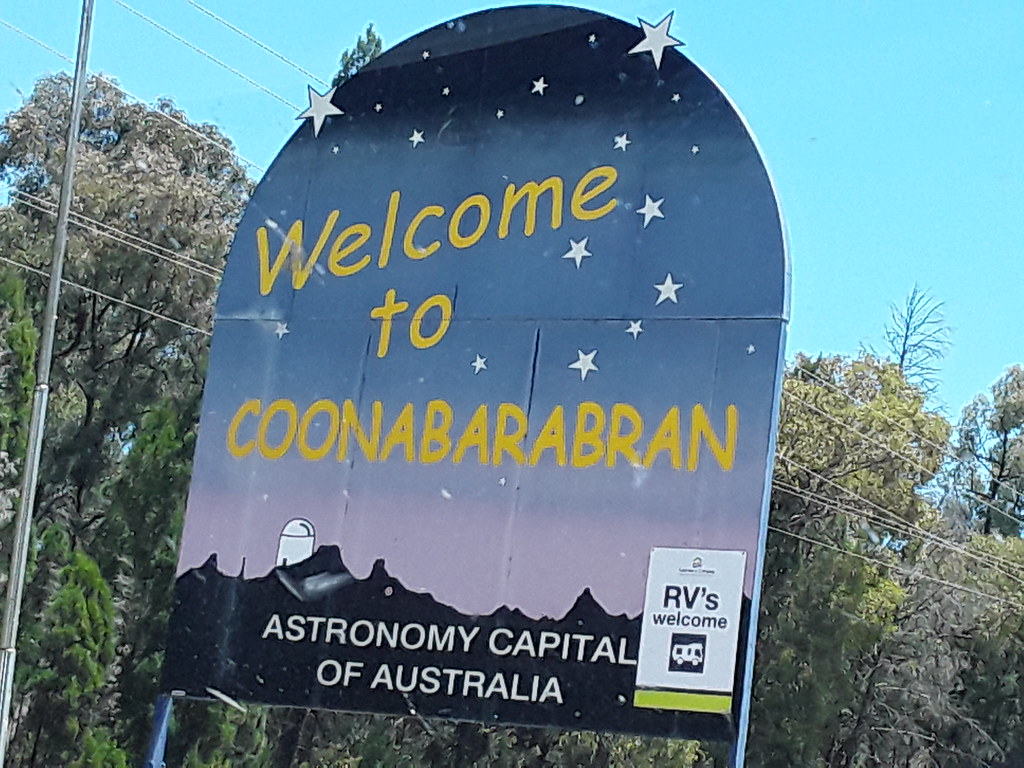 Coonabarabran sign Coonabarabran, NSW A lovely sig… Flickr