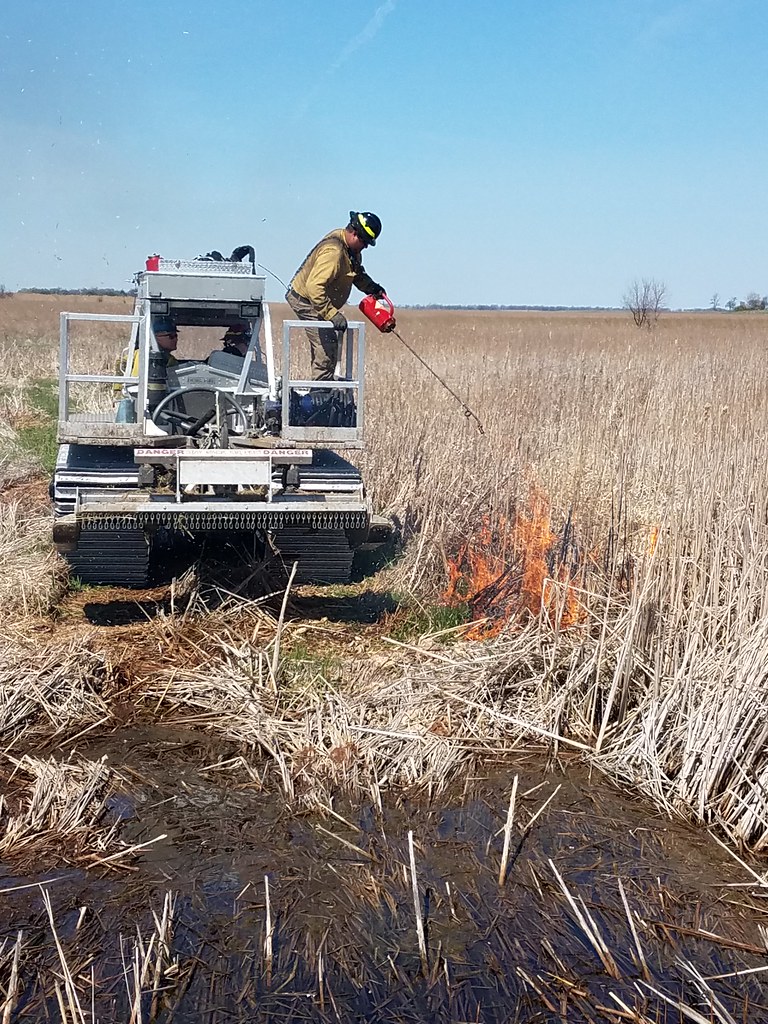 Drip Torch and Marsh Master Lake Andes Wetland Management District
