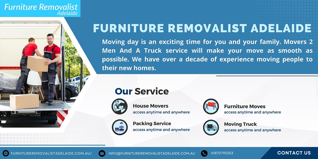 Two Men And A Truck in Adelaide Furniture Removalist Adel… Flickr