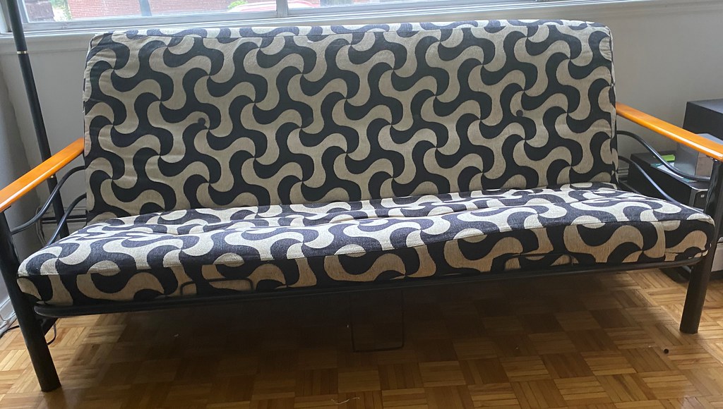 futon as couch Tracey Abbey Taylor Flickr