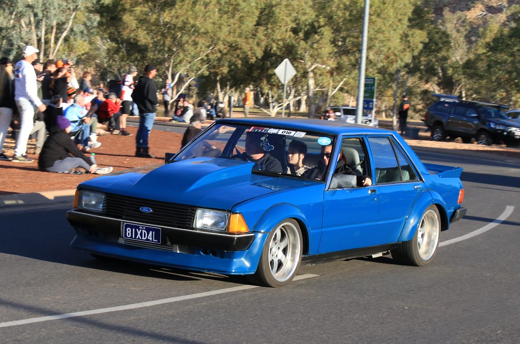 Ford XD Falcon, Red Centre Nats Street Parade Alice Spring… Geoff