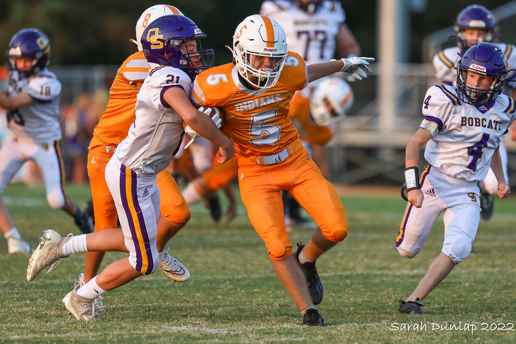 OMS vs. Oliver Springs Football 9/15/22 Sarah Dunlap Flickr