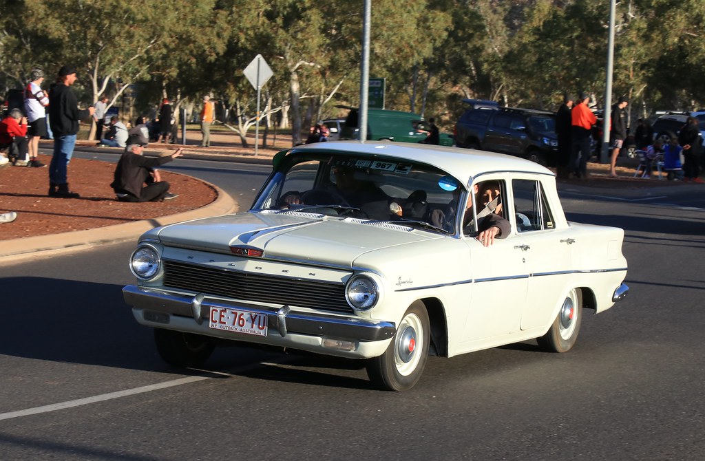 Holden EJ Special, Red Centre Nats Street Parade AliceSpri… Geoff