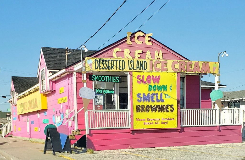 Desserted Island Ice Cream Port Aransas, Texas. Ray Flickr