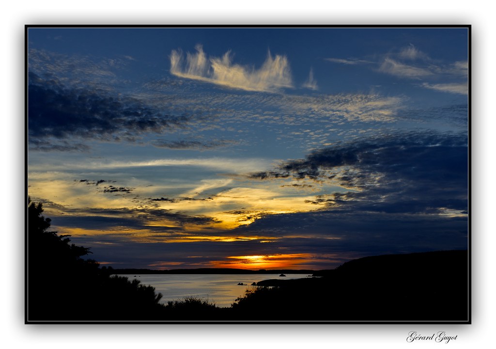 Coucher de soleil en Bretagne Coucher de soleil à Telgruc … Flickr