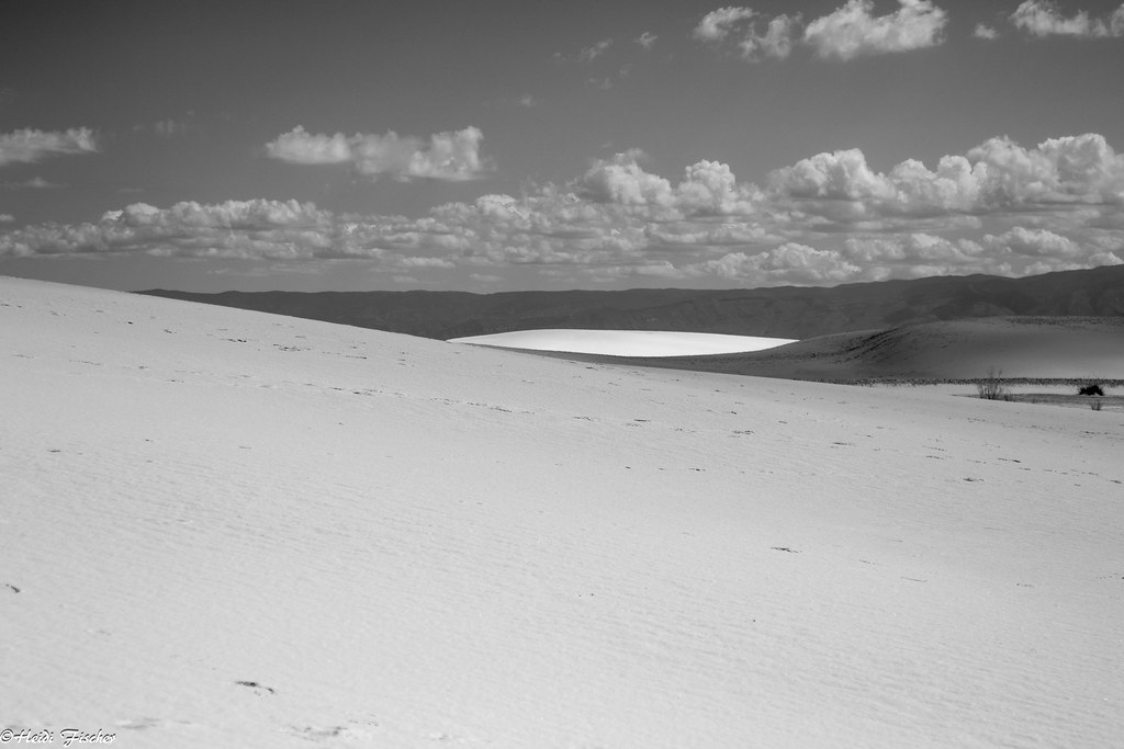 mirage in the distance White Sands National Park Flickr