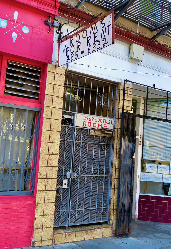 Rooms for Rent, San Francisco, CA A handpainted sign adver… Flickr