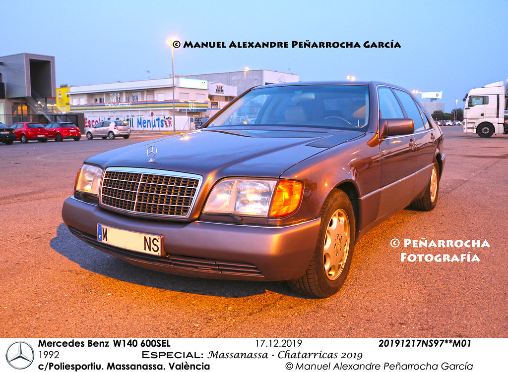 Mercedes Benz W140 Alex Peñarrocha Flickr