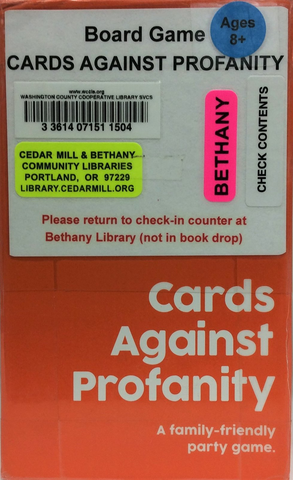 Board Games for Big Groups Washington County Cooperative Library