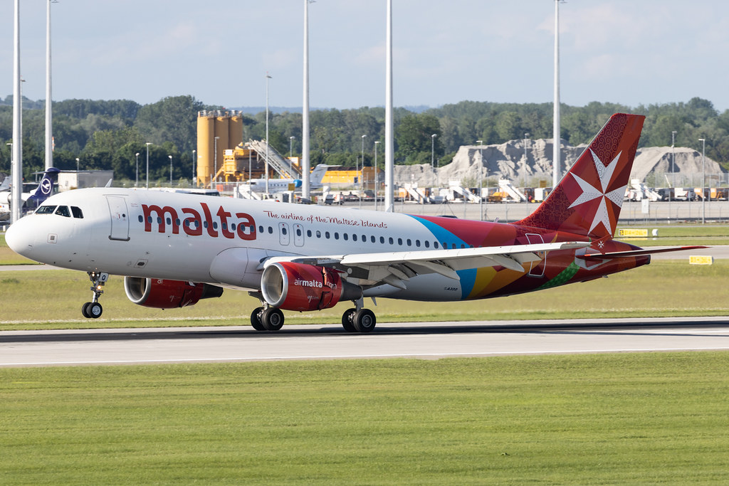 Munich Airport Air Malta (KM / AMC) Airbus A320214 A32… Flickr