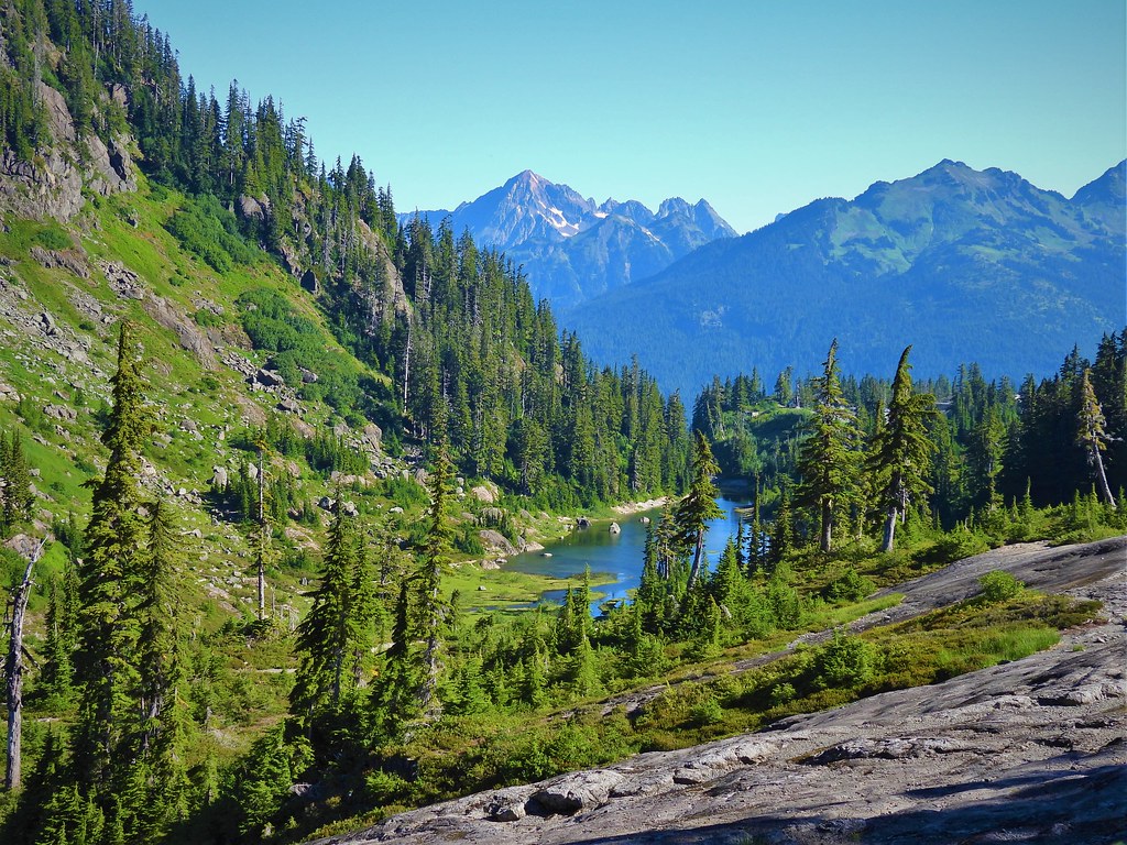 Heather Meadows scenery Scenery in the Heather Meadows are… Flickr