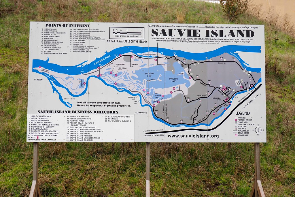 Sauvie Island Map OLYMPUS DIGITAL CAMERA Eclectic Jack Flickr