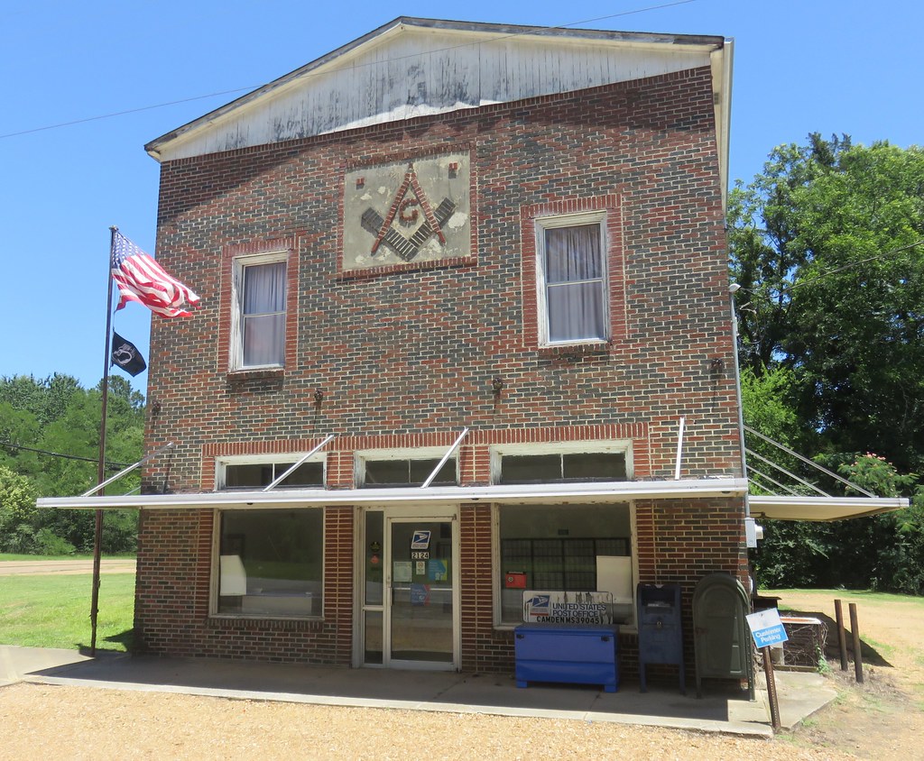 Post Office 39045 and Masonic Lodge (Camden, Mississippi) Flickr