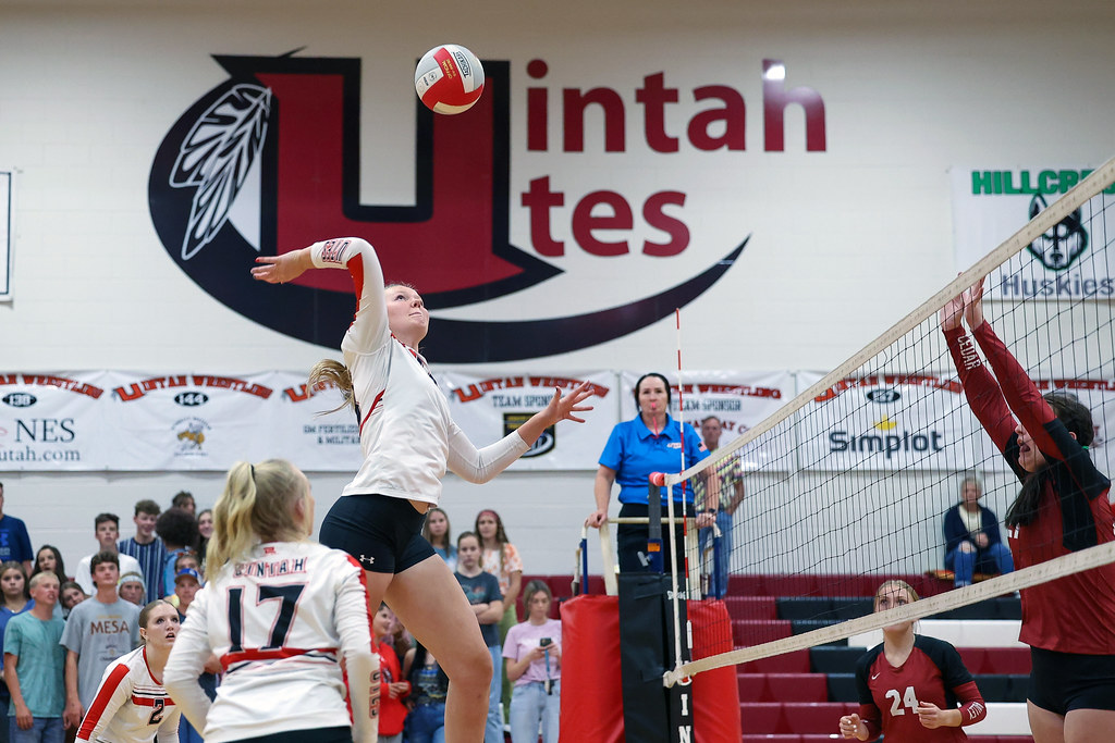 2022 UHS Volleyball Cedar Valley at Uintah Flickr