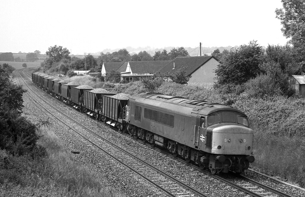 Rockwell Green June 1984. Taken from a roadbridge at Rockw… Flickr
