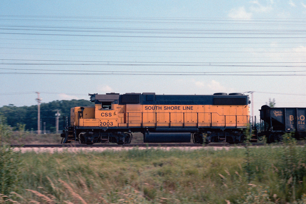 CSS&SB Ogden Dunes, IN South Shore GP382 No. 2003 leads… Flickr