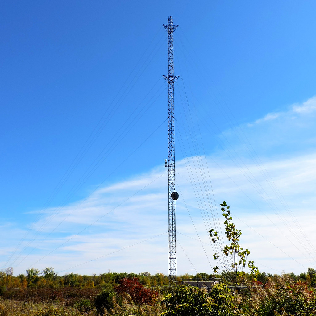 Communications tower Rouses Point, New York. Will Flickr