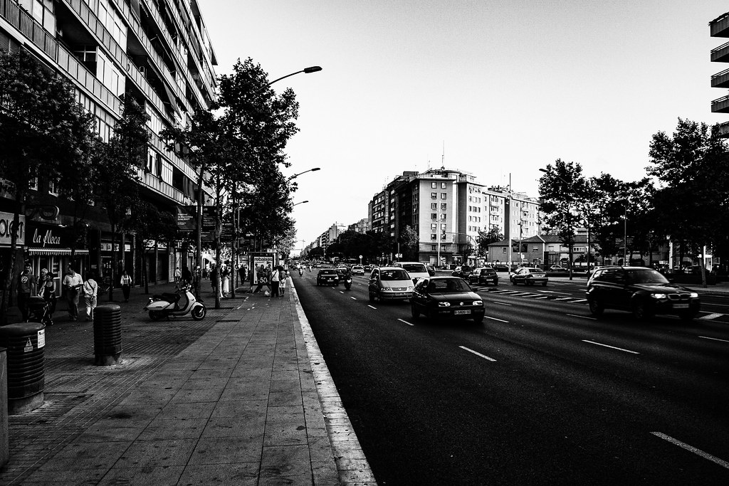 Avinguda Meridiana Avinguda Meridiana (Meridiana Avenue) i… Flickr