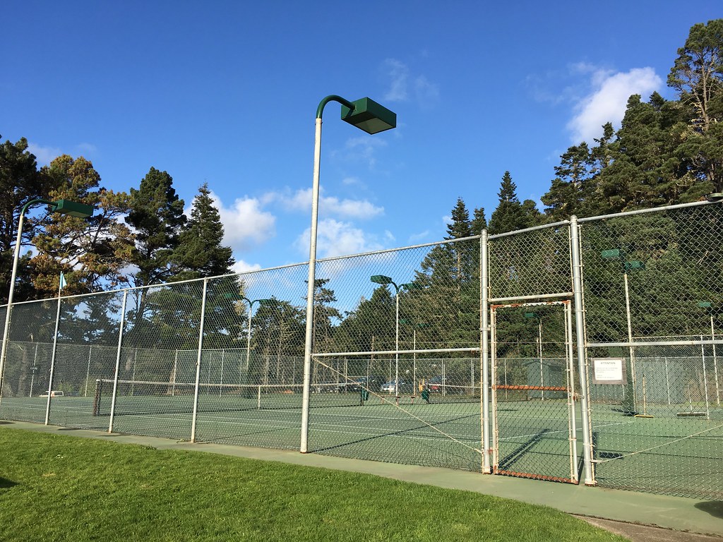 Tennis courts Little River Inn, Little River, California Sarah