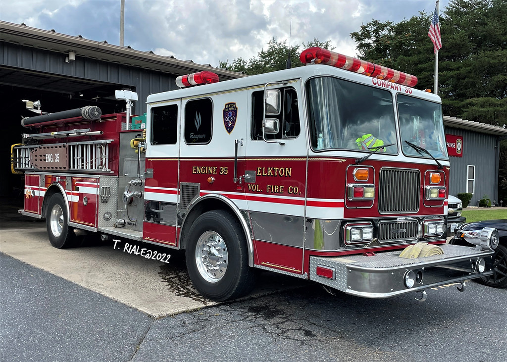 Station 30 Elkton Volunteer Fire Company Engine 35 (Rockin… Flickr