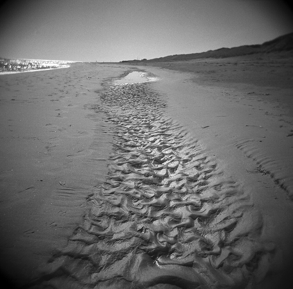 Evaporating Tide Pool Lower Darnley, PEI Holga Flickr