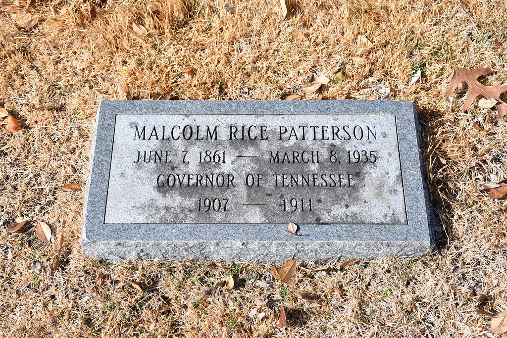 Forest Hill Cemetery Grave of Tennessee Governor Malcolm Rice