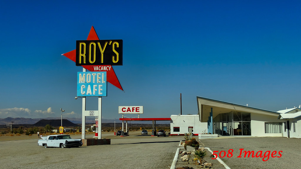 Amboy, CA Population 5 Very small town in the Mojave Deser… Flickr