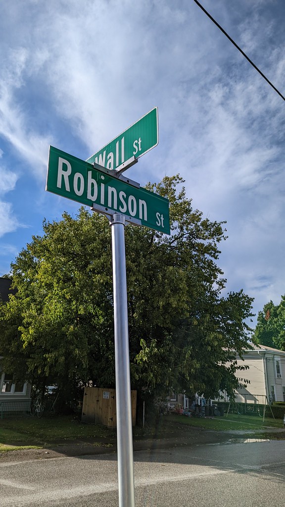 Robinson and Wall Streets, North East, Pennsylvania Flickr