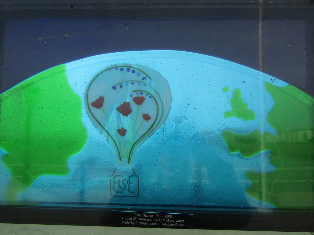 Stained glass panels on Worthing Pier Worthing, West Susse… Flickr