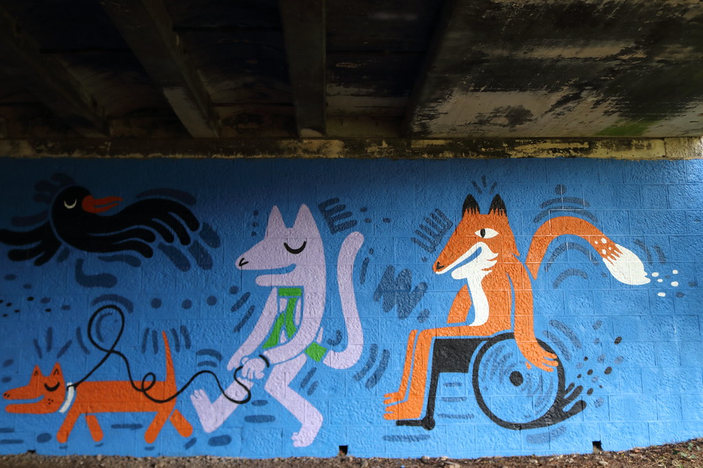 Art in the Street,Deeside Way,Great Southern Road,Aberdeen… Flickr