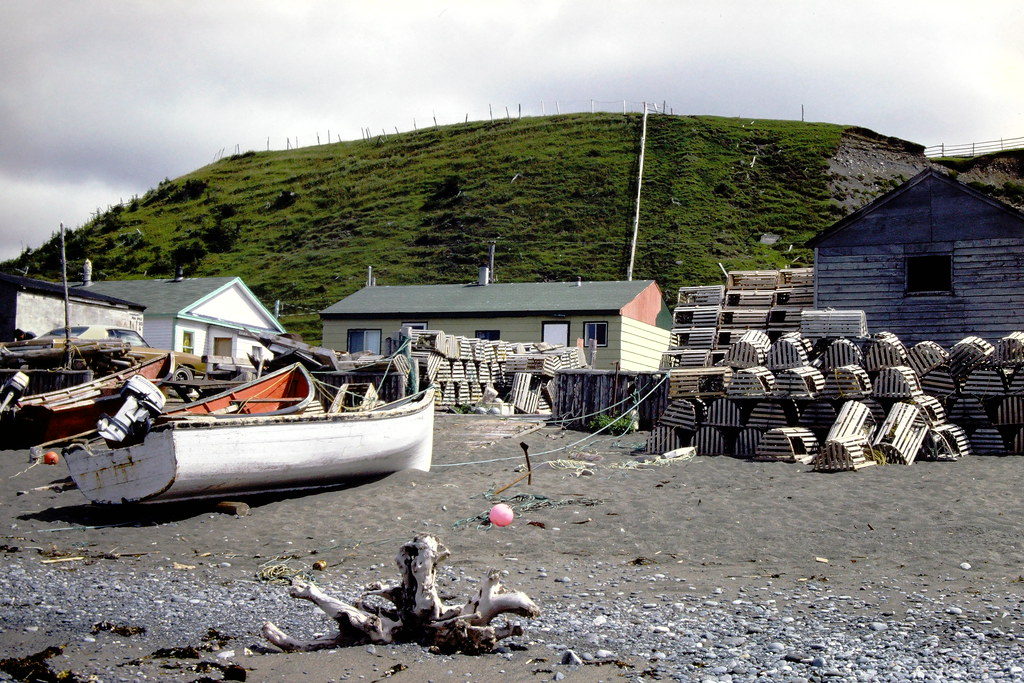Trout River, Newfoundland, Canada (1985) Steve Hobson Flickr