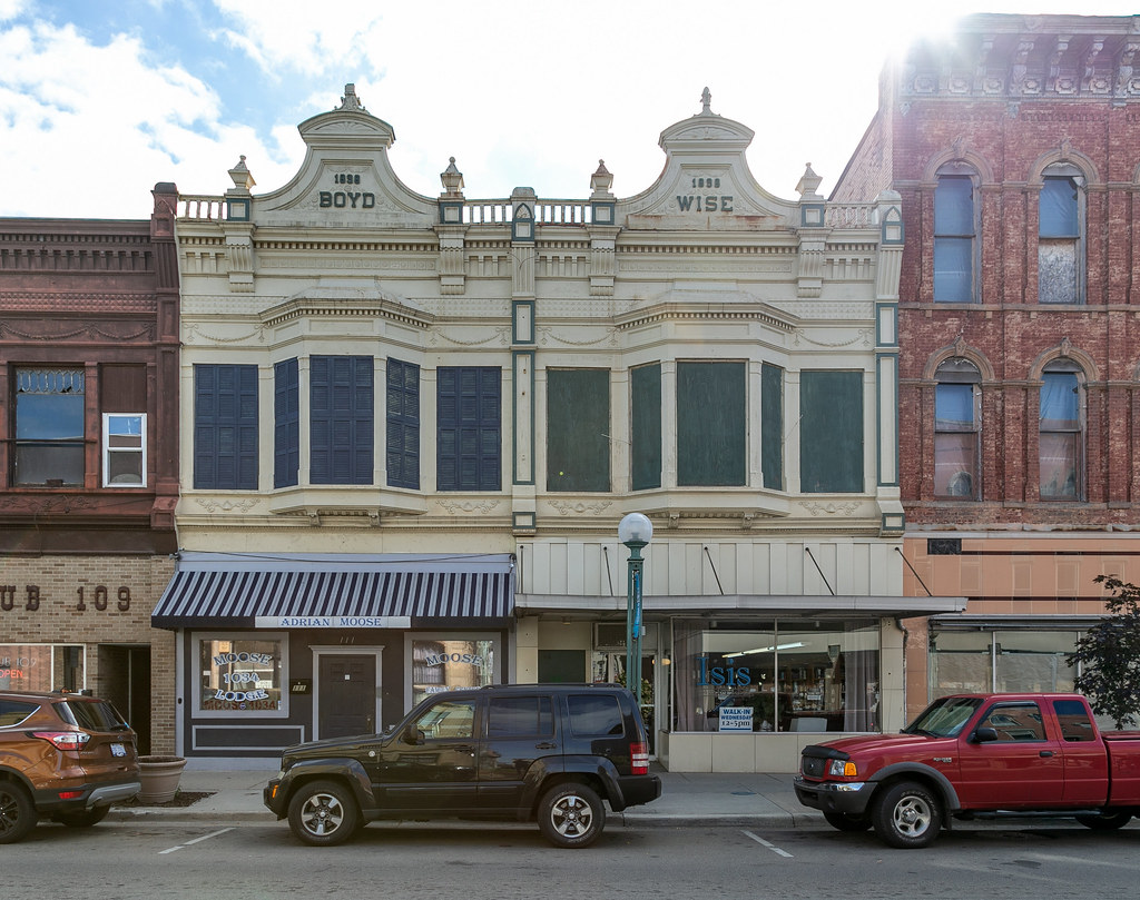 Boyd and Wise Buildings — Adrian, Michigan Christopher Riley Flickr