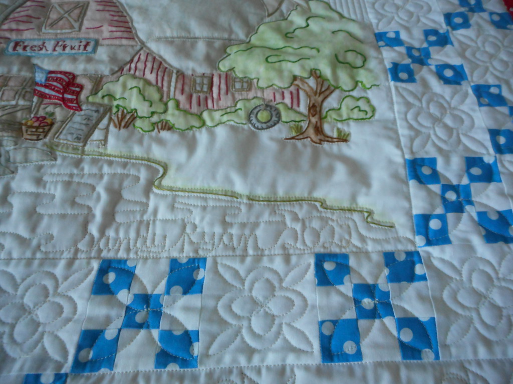 FARM FRESH PRODUCE QUILT Made by Sandy Ryan quilted by… Flickr