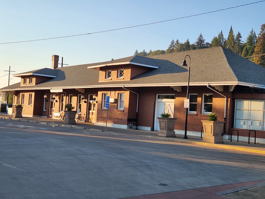 Amtrak Station, Eugene, OR Michael Flickr