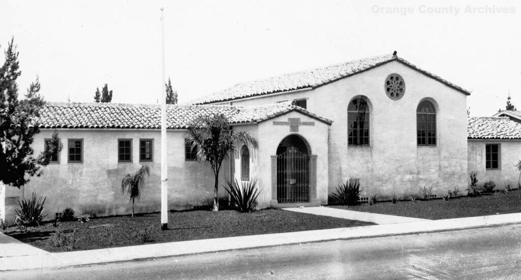 Public Library, Placentia There are no known copyright res… Flickr