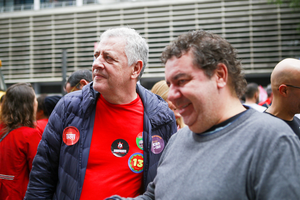Comício com Lula na Av. Paulista Foto Orlando Júnior Deputado