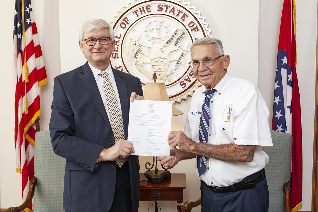 1052022 Robert B. Davis Oath of Office for the Arkansas Medal of