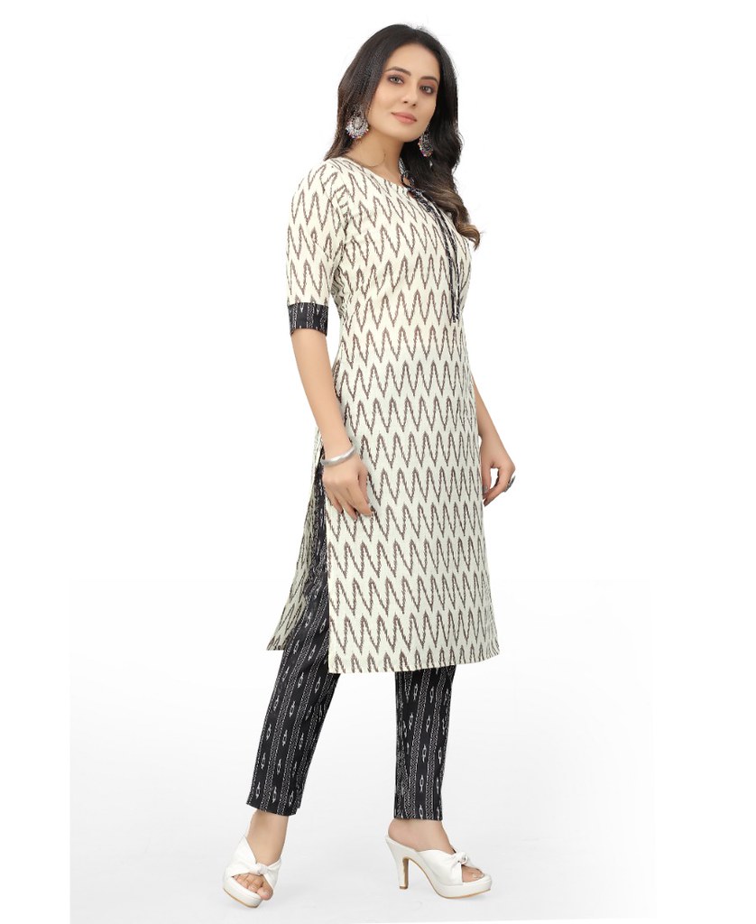 PID 41952Generic Women's Cotton Embroidery Straight Kurt… Flickr