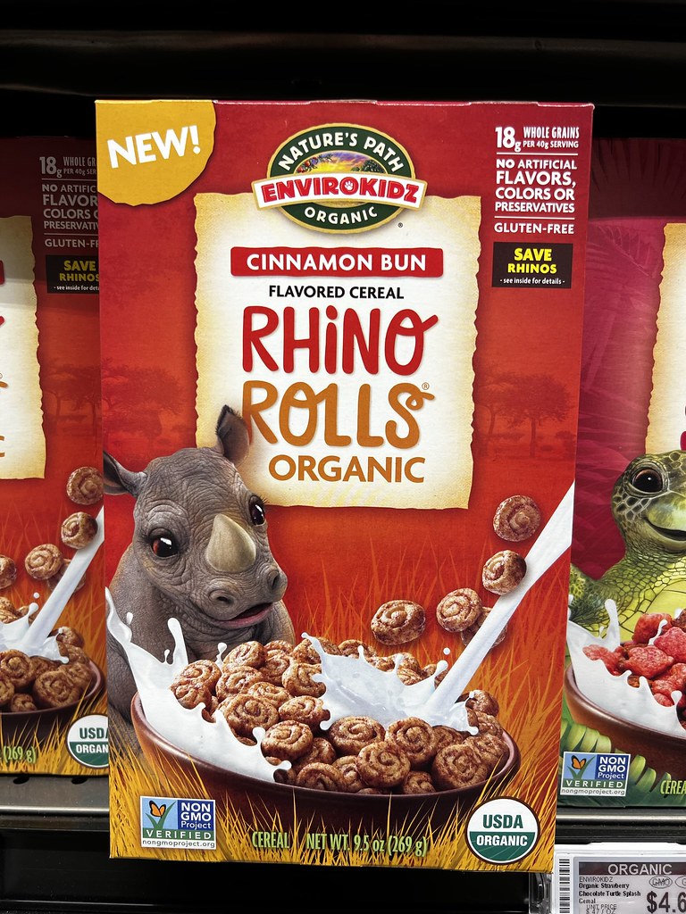 Rhino Rolls Organic Cereal Whole Foods Seattle 2022 Flickr